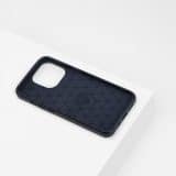 blauwe soft case voor apple 13 pro