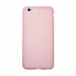iPhone 6/6s Plus roze latex telefoonhoesje