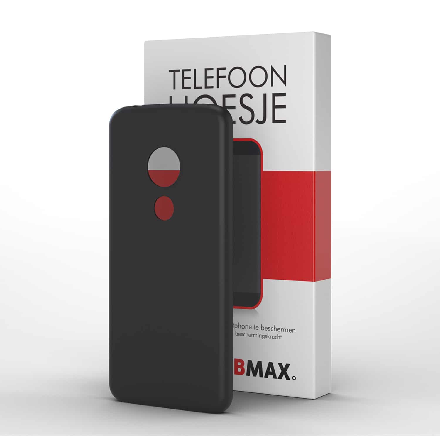 Wens Onophoudelijk Stoel Motorola Moto G6 Play zwart Essential telefoonhoesje | BMAX