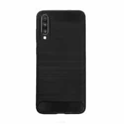 Samsung Galaxy A50 carbon telefoonhoesje zwart