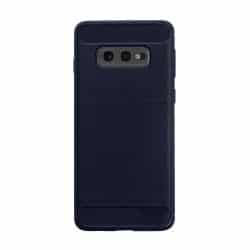 Samsung Galaxy S10e carbon telefoonhoesje Blauw