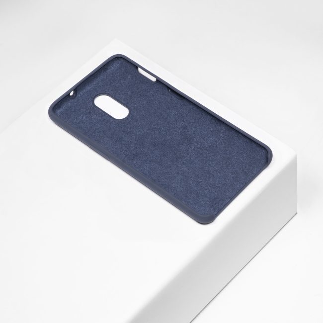 Donkerblauw siliconen OnePlus 6T