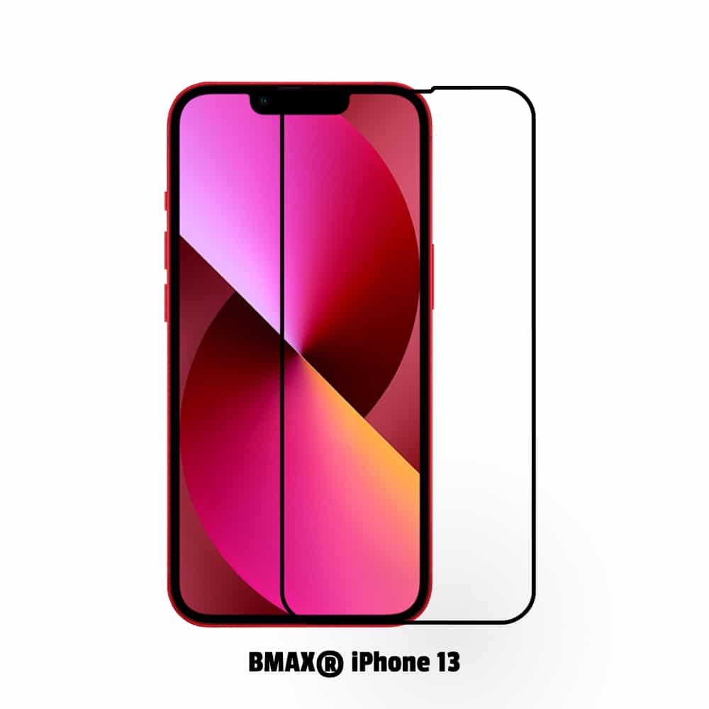 Screenprotector iPhone 13 full cover kopen? 2pack BMAX