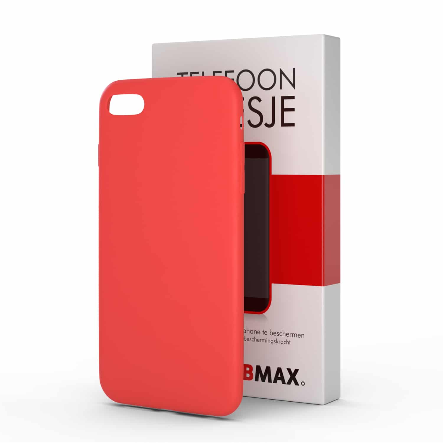 in de rij gaan staan via vruchten iPhone 6/6s Plus rood Essential hoesje | Telefoonhoesje | BMAX